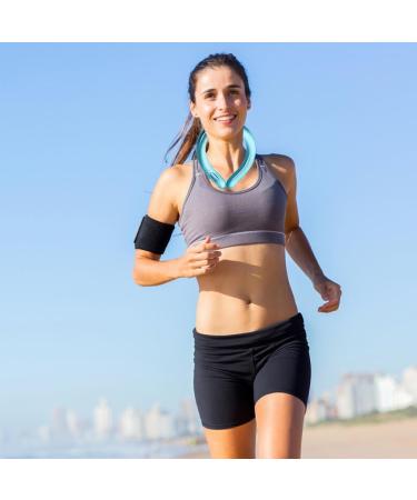 Cooling Neck Wraps | Naked Cooler Reusable & Portable Cooling Collars for Sports & Office Use - Blue - Buy Online on GoSupps.com