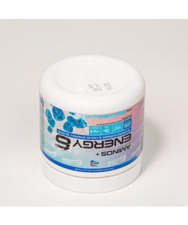 Believe Supplements - Amino+Energy6-6 Hours Energy Supplement with Vitamins Minerals and Stimulants - Boost Focus and Energy - ZERO sugar (Blue Raspberry) - Buy Online on GoSupps.com