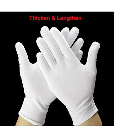 10 Pairs Small Cotton Moisturizing Gloves for Sensitive Skin - Eczema Relief for Kids & Adults - Reusable Work and Inspection Gloves (20 Count) - Buy Online on GoSupps.com