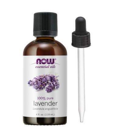 NOW Foods Lavender Oil 4 Fluid Ounce + 1 Dropper