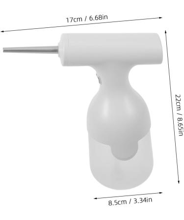 Beatifufu 1 Set Electric Frother Face Wash Face Body Wash Cleansing Shampoo Facial Household Cleaning Tools Plastic Foaming Maker Plastic Foams Bottle White Abs.pp.silicone - Buy Online on GoSupps.com