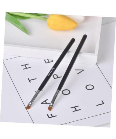 Beavorty 5pcs Makeup Brush Thin Eyeliner Brush Makeup Tool Oblique Eyeliner Brush Eye Brush Girl Flat Brush - Buy Online on GoSupps.com