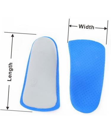 Didiseaon Arch Support Insoles for Flatfoot - Non-Slip Shoe Inserts for Men & Women | Enhance Comfort & Performance - Buy Online on GoSupps.com
