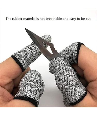 Buy 20 PCS Cut Resistant Finger Cots - Reusable Anti-Slip Finger Sleeve Protectors for Kitchen Work & Sculpture | Best Finger Protection International Shipping - Buy Online on GoSupps.com