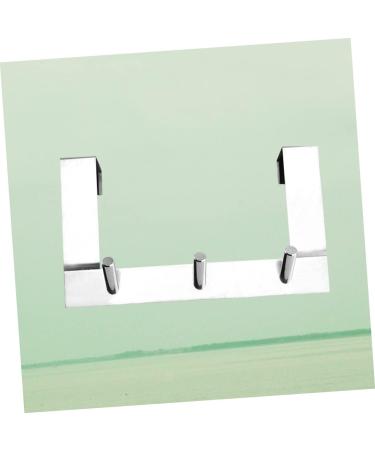 Cabilock Over Door Towel Rack Over The Door Clothes Hanger Towel Hanger Over Door Decorate Hat Rack Nail 21.3*12.4cm 3 Hooks - Buy Online on GoSupps.com