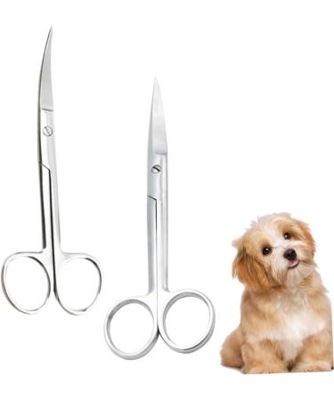 Minkissy 4-Piece Stainless Steel Scissors & Clippers Set | Precision Straight Tip Tools for Hair Nails & Crafts - Best International Shipping - Buy Online on GoSupps.com