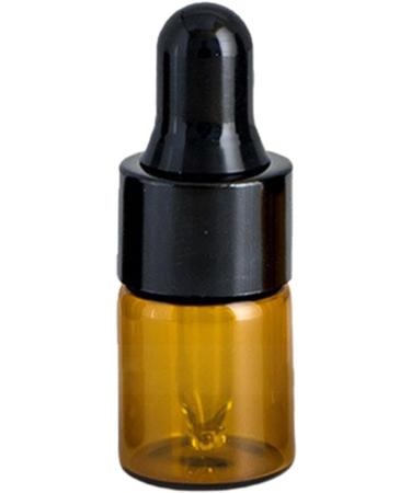 kawehiop Portable Glass Eye Dropper Sample Vial for Leak-proof Black 2ml 1Set 1Set Black 2ml - Buy Online on GoSupps.com