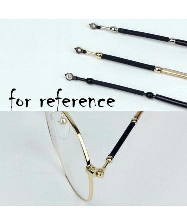 MUNANI Glasses Arm Replacement - Metal Frame Temples Silver - 1 Pair Glasses Accessories for International Shipping - Buy Online on GoSupps.com