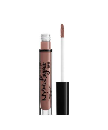 NYX PROFESSIONAL MAKEUP Lip Lingerie Gloss  Butter Butter 0.11 Ounce (Pack of 1)
