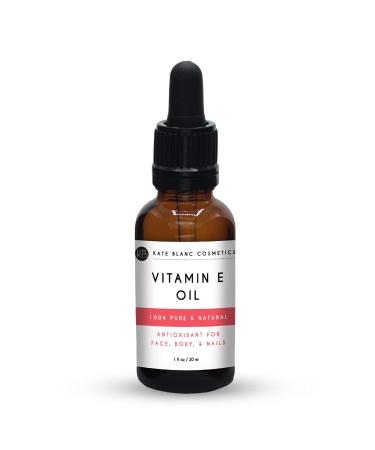 Kate Blanc Cosmetics Vitamin E Oil for Skin and Face 1oz 28 000 IU. Reduce Appearance of Surgery Scars  Wrinkles  Dark Spots  Acne. DIY Lip Gloss (1 oz) Natural 1 Fl Oz (Pack of 1)