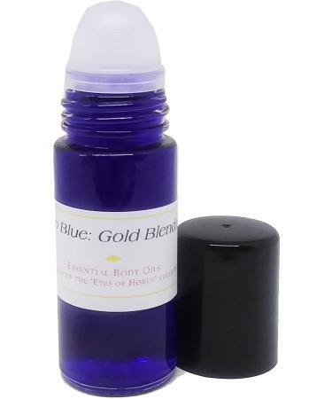 Polo Blue: Gold Blend - Type For Men Cologne Body Oil Fragrance Roll-On - Purple - 1 oz. - ID#32164 1 Fl Oz (Pack of 1)