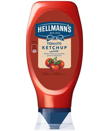 Hellmann's Tomato Ketchup Made from Sustainably Grown Tomatoes Gluten Free 473g Red - Buy Online on GoSupps.com