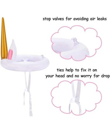 Joliyoou Unicorn Party Games Inflatable Ring Toss Set - 2 Unicorns, 12 Rings - Fun Party Game Favors (2 Pack) - Buy Online on GoSupps.com