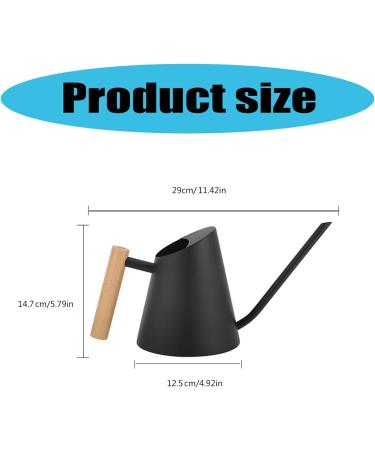 Arrosoir 900 ml avec long bec en acier inoxydable avec poign e en bois pour jardin int rieur et ext rieur Blanc - Buy Online on GoSupps.com