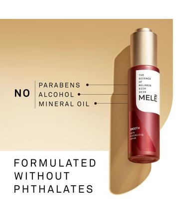 Mele Pore Minimizing Serum with Pore Blur Technology - 1oz, Tri-peptide & Rose Hips Extract for Glowing Skin - Buy Online on GoSupps.com