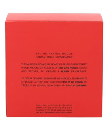 Narciso Rodriguez Rouge for Her 3.0 oz Eau de Parfum Spray 3 Fl Oz (Pack of 1) - Buy Online on GoSupps.com