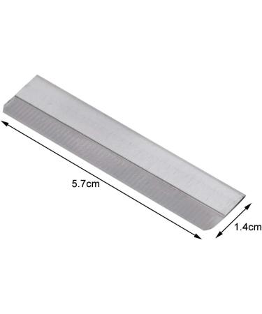 100Pcs Eyebrow Trimmer Set - Stainless Steel Hair Remover for Women | Makeup Face Blade Kit - Buy Online on GoSupps.com