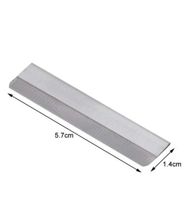 100 Pieces Eyebrow Razor Blades Set | Stainless Steel Face & Eye Brow Trimmers | Women's Makeup & Hair Removal Tools - Buy Online on GoSupps.com