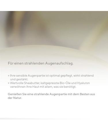 Hyapur Green Eye Cream 15ml | Natural Anti-Aging Care | Organic Vegan Cosmetics from Berlin - Buy Online on GoSupps.com