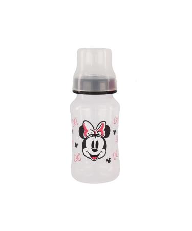 Disney Minnie Mouse 11 oz Baby Bottles | 2 Pack Hourglass Shaped Bottles for Boys or Girls | BPA-Free Plastic | Ideal for Newborns and Baby Shower Gift - Buy Online on GoSupps.com