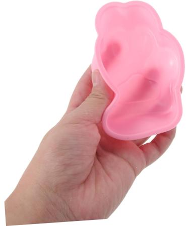 PRETYZOOM 6pcs Silicone Cake Mold Ice Cube Moulds Round Silicone Molds Cupcake Baking Cups Silicone Mini Cakes Chocolate Molds Animal Chocolate Mold Paw Non Stick Can Silica Gel - Buy Online on GoSupps.com