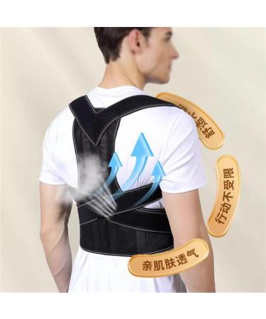 ZUIAI Spine Bending Anti-Camel Shoulder Artifact Hunchback Orthodontic Men's Posture Belt(D X-Large) X-Large D - Buy Online on GoSupps.com