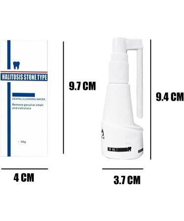 Mouth Shower Test Winner | Calculus-Free Deep Cleaning Foam & Stain Removal Tooth Spray - 30ml White - Buy Online on GoSupps.com