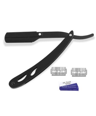 Razor replacement blade set including 100 razor blades for a close shave (razor + 100 replacement blades) 101-piece set