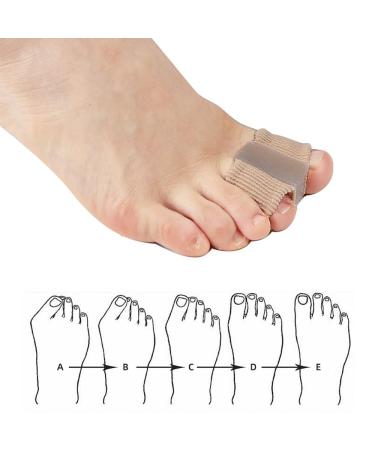 JS Shield Ball Toe Correction & Hammer Toe Gel Spreader - 2 Pairs for Effective Relief & Comfort - Buy Online on GoSupps.com