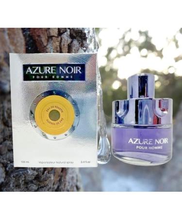 AZURE NOIR Citrus Aromatic fragrance for Men's Cologne 3.4 Oz EDT Eau de Parfum. - Buy Online on GoSupps.com