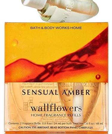 Buy Bath and Body Works Sensual Amber WallFlower Refills - 2 Bulbs | International Shipping Available - Buy Online on GoSupps.com