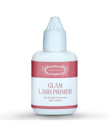 MYBEAUTYEYES Eyelash Extension Glam Lash Primer 15 ml/Pre-Treatment for Semi Permanent Eyelash/Easily Removes Proteins and Oils/Oil Free/Longer Extension Retention (Transparent)