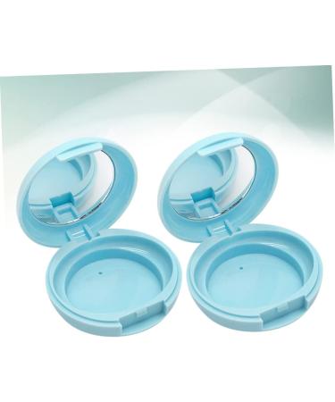 Beavorty 3 Sets 2pcs loose powder container without puff Empty powder container Compact filling empty box 6.1x6.1cmx3pcs Bluex3pcs - Buy Online on GoSupps.com