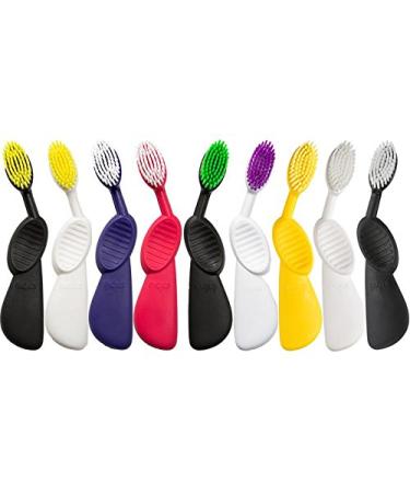 Radius Toothbrush Bundle - 1 Scuba Right Toothbrush + 1 Travel Case Colors May Vary  - Buy Online on GoSupps.com