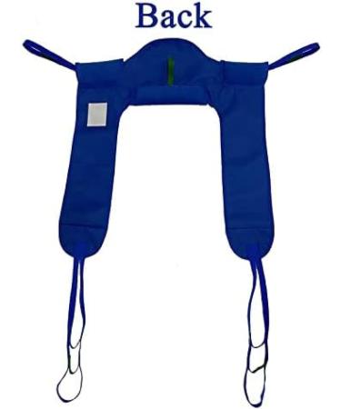 Patient Lift Toileting Sling Large Mesh Sling for Shower Home Use Electric Transfer Belt Medical Handicap Commode Full Body Sling M - Buy Online on GoSupps.com