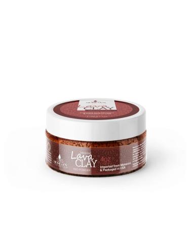 Morgan Cosmetics Moroccan Red Clay Powder Red Clay Mask for Face Organic Clay Powder Mask Clay Mask for Acne Silky Smooth Skin - 4 Oz Moroccan Powder (100 Grams)