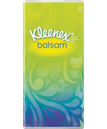 Kleenex 4-Layer Balm Handkerchiefs for Colds & Allergies - 108 Tissues in 16 x 12 Packs | Ideal for Sensitive Skin - Buy Online on GoSupps.com