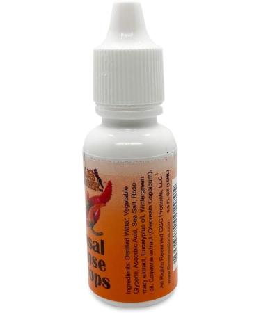 Sinus Plumber Pepper Nasal Rinse Drops - Compatible with All Devices and Neti Pots - Buy Online on GoSupps.com