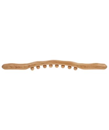 Massage pencil wood scratch muscle relaxation Massage tool massage tab for back massage scraping all body lymphatic paddles (light brown) muscle massage stick