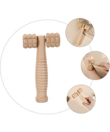 Shop Lurrose Wooden Massage Roller & Gua Sha Tool | Premium Face & Head Massage Device for Relaxation - International Shipping Available - Buy Online on GoSupps.com