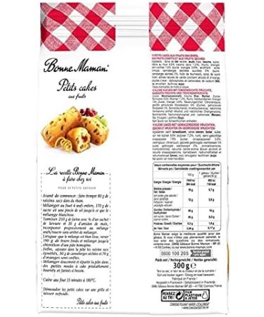Bonne Maman Small Fruit Cake 300 g Pack of 4 Sold as a Lot - Buy Online on GoSupps.com