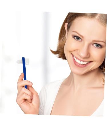 Lalafina Double-Headed Toothbrush - 4 Piece Prosthesis Cleaning Brush Set for Care & Hygiene - Double-Sided Tool for Friends - Buy Online on GoSupps.com