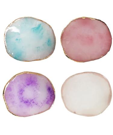 SSDecor Resin Nail Art Palette - Purple Mixing Tray for Nail Painting and Makeup - Buy Online on GoSupps.com