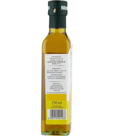 Monini Spices Set of 6 Extra Virgin Olive Oil Lemon Flavour 250ml + Italian Gourmet Polpa 400g - Buy Online on GoSupps.com