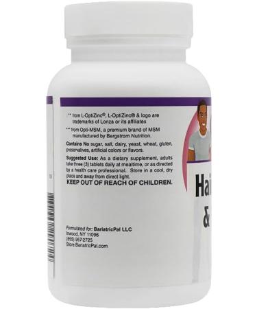 BariatricPal Hair, Skin & Nails Formula Tablets (90ct Bottle) 1 Count (Pack of 90) - Buy Online on GoSupps.com