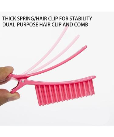 Hair Styling Clip Hair Sectioning Clips Duck-Billed Hair Clips With Comb Professional Comb Clips Grip Hair Hair Sectioning S Black Small - Buy Online on GoSupps.com