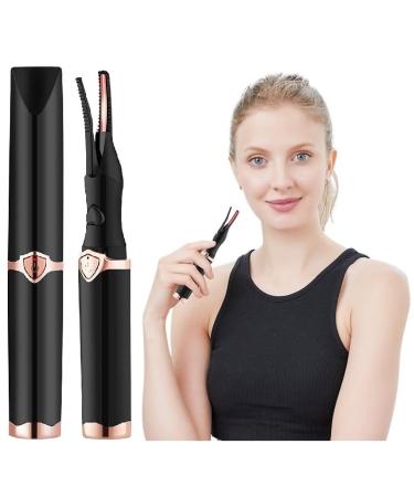 HEPYLAIFU eyelash curler 3 Heating Modes eyelash curlers with comb for Quick Makeup and Beauty Portable Eyelash Styling Tool (Color : B Size : M) M B