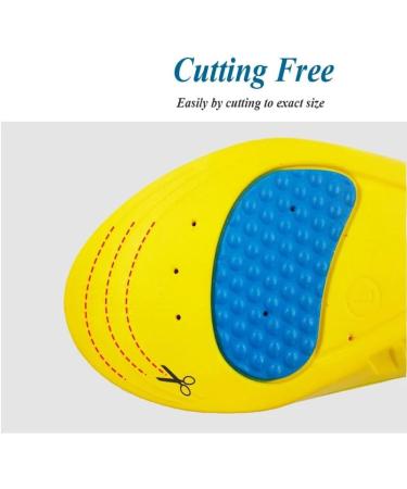 CSCDD Sport Breathable Insoles - Soft Foot Care Shoe Inserts & Deodorant Orthotic Pads - Size Large for Ultimate Comfort - Buy Online on GoSupps.com