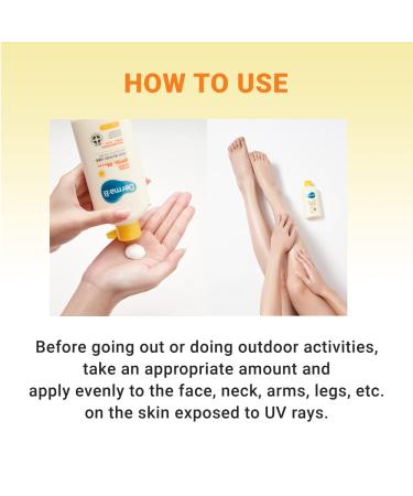 Derma B Everyday Sun Block Sunscreen SPF 50+ PA++++ 6.71 Fl Oz | Big Size Korean Sunscreen Lotion - Buy Online on GoSupps.com