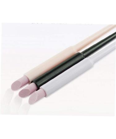 Scrub Cuticle Remover Pen Nail File Set Quartz Stone Polish Pusher Trimmer Tool for Nails Art Maleicure Tool Kit Arrow Design Washable Dead Skin Pusher Remover Purple - Buy Online on GoSupps.com